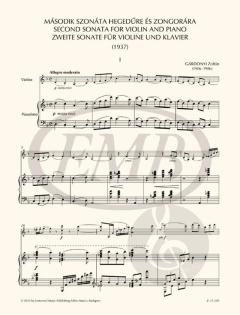 2nd Sonata von Zoltán Gárdonyi 