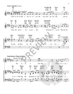 For Ever I Will Sing 