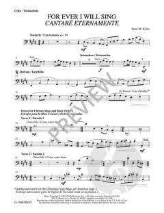 For Ever I Will Sing 