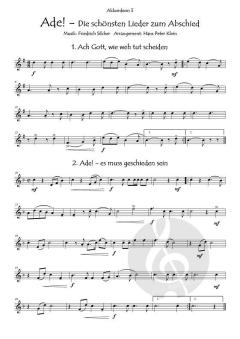 Ade! Die schönsten Lieder zum Abschied 