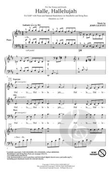 Halle, Hallelujah von John Leavitt 