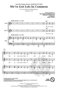 We've Got Lots In Common von Richard Morton Sherman 