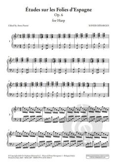 Etudes sur les Folies d'Espagne op. 6  