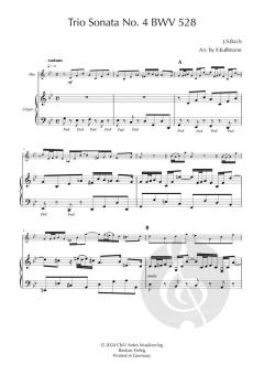 Trio Sonata Nr. 4 BWV 528 von Johann Sebastian Bach 