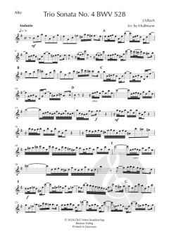 Trio Sonata Nr. 4 BWV 528 von Johann Sebastian Bach 