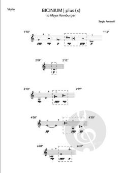 Bicinium plus(x) von Sergio Armaroli 