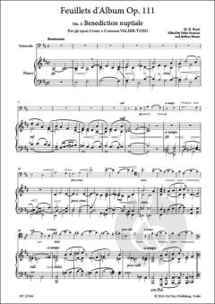 Feuillet d'album op. 111 