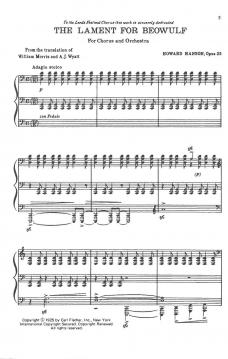 Lament For Beowolf op.25 (Howard Hanson) 