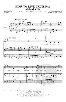 How to Live Each Day 