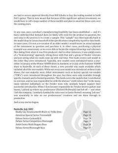 Fender Electric Guitars & Basses 