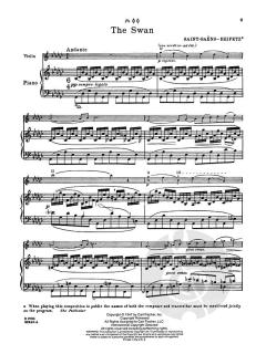 Le Cygne (The Swan) From Carnival Of The Animals von Camille Saint-Saëns 