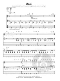 Guitar Recorded Versions von Slipknot 