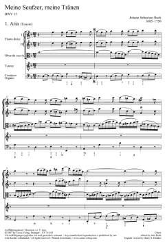 Meine Seufzer, meine Tränen (J.S. Bach) 