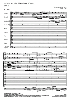 Allein zu dir, Herr Jesu Christ (J.S. Bach) 