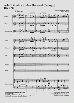 Ach Gott, wie manches Herzeleid von Johann Sebastian Bach (Download) 