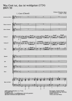 Was Gott tut, das ist wohlgetan (II) von Johann Sebastian Bach (Download) 