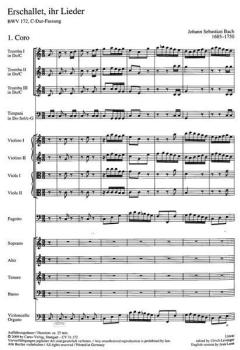 Erschallet, ihr Lieder von Johann Sebastian Bach (Download) 