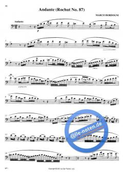 Melodious Etudes For Performance von Marco Bordogni 