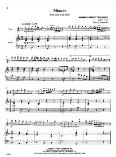 Menuett aus der Suite a-Moll (Georg Philipp Telemann) 