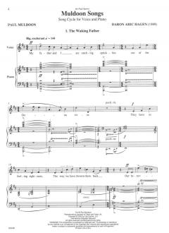 Muldoon Songs von Daron Aric Hagen 