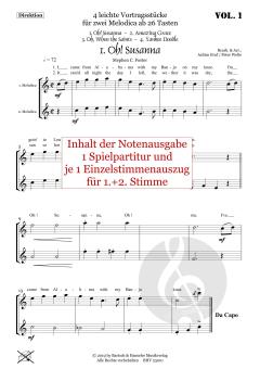 4 Melodica Duette für 1-2 Melodica 1 