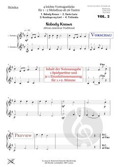 4 Melodica Duette für 1-2 Melodica 2 