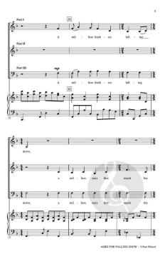 Amid the Falling Snow 