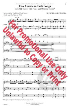 2 American Folk Songs  