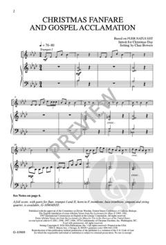 Christmas Fanfare and Gospel Acclamation - Puer Natus Est 
