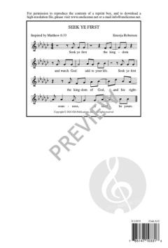 Seek Ye First 