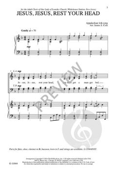 Jesus, Jesus, Rest Your Head 