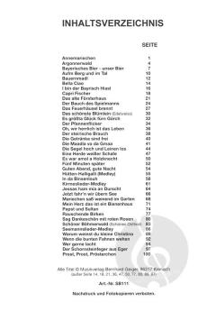 Wirtshaussingen - Liederbuch 3 