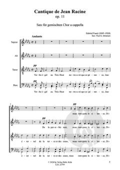 Cantique de Jean Racine 