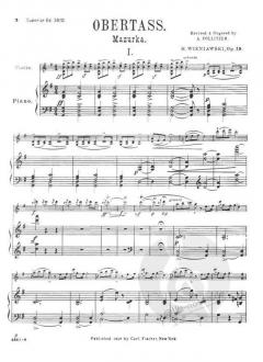 Obertass op. 19 von Henryk Wieniawski 