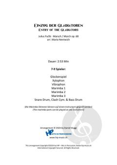 Einzug der Gladiatoren op. 68 