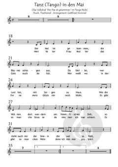 Tanz (Tango) in den Mai 