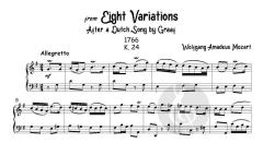 Early Piano Works von Wolfgang Amadeus Mozart (Download) 