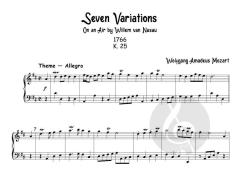 Early Piano Works von Wolfgang Amadeus Mozart (Download) 