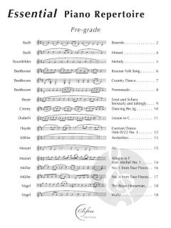 Essential Piano Repertoire: Pre-grade 