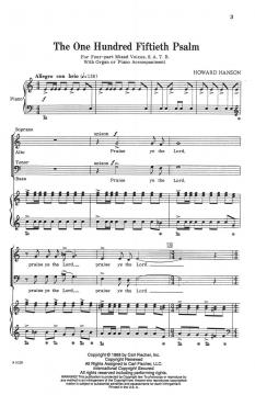The One Hundred Fiftieth Psalm (Howard Hanson) 
