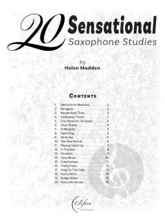20 Sensational Saxophone Studies im Alle Noten Shop kaufen