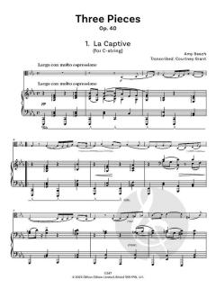 Three Pieces, Op. 40 