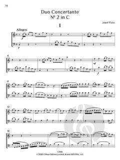 Duo Concertante von Josef Fiala 