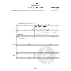 Trio von Michaël Levinas 