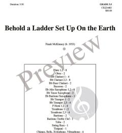 Behold a Ladder Set Up On the Earth 