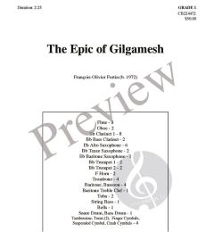 Epic of Gilgamesh. The 