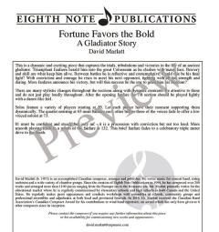 Fortune Favors the Bold 