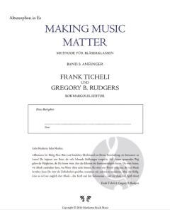 Making Music Matter I 