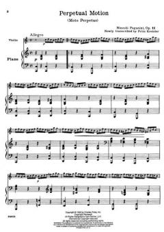 Perpetual Motion (Moto Perpetuo) Op. 11 von Niccolò Paganini 