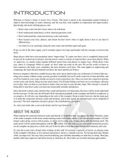 Pianist's Guide to Scales Over Chords 